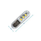 Roichil Mini Usb Led Lamba 5730 Smd 3 Led Anahtarlık Portatif Taşınabilir Gece Lambası
