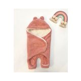ROKEFF Bebek Wellsoft Dış Kundak 0-6 Ay PEMBE-KREM 63x68