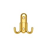 Roket Askı, Metal Vestiyer Askısı, 37 Gr, Dolap ve Duvar Askılığı, Altin (Vidalı)