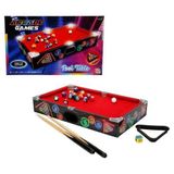 Roket Oyuncak Arcade Games Masaüstü Bilardo 50 x 30 Cm Led Işıklı | Gerçekçi Mini Bilardo Oyunu
