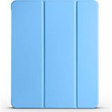 Roketcim Apple iPad Pro 12.9 2022 M2 Smart Cover Kalem Bölmeli Standlı 1-1 Kılıf - Mavi