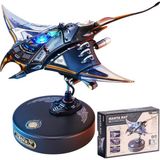 ROKR Mekanik Manta Ray Yetişkinler ve Gençler için 3D Metal Model Bulmaca, Mekanik STEM Model Yapı Kiti, Benzersiz Masa Dekoru Manta Ray (MI06)