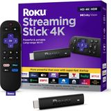Roku Streaming Stick 4K – HDR10+ & Dolby Vision Destekli Akıllı Tv Çubuğu | Uzun Menzilli Wi-Fi, Sesli Kumanda, 4K Medya Oynatıcı