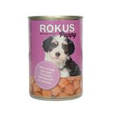 Rokus Etli Yavru 410 gr Konserve Köpek Maması