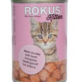 Rokus Tavuklu ve Sığır Etli 410 gr Yavru Kedi Konservesi
