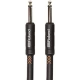 Roland Black-Serisi 4,5 m enstrüman kablosu, düz/düz, 6,3 mm jak - RIC-B15