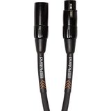 Roland Black serisi simetrik mikrofon kablosu, uzunluk: 4,5 m – RMC-B15, siyah