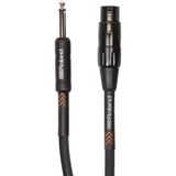 Roland Black Serisi simetrik mikrofon kablosu - XLR - 1/4 inç bağlantılı, 6 m / 20 ft. - RMC-B20-HIZ, siyah