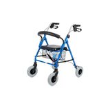 Rolatör Yürüteç | Kalın Tekerlekli, 360° Dönebilen, Katlanır Alüminyum Gövde Dy049146l