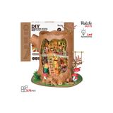 Rolife DG179 Masal Ağaç Evi (Fairytale Tree House) DIY Minyatür Maket Model Seti Mini Dollhouse 3D M