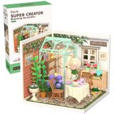 Rolife Süper Yaratıcı-Kendin Yap Yetişkinler için Plastik Minyatür Ev, Mini Bloklar Model Kiti Gençler için Yapı Seti 8-12, DIY El Sanatları/Hobiler/Yapı Taşları Gençler ve Yetişkinler için Oyuncaklar