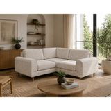 Rolivs 220X220 Modüler L Köşe Koltuk Takımı Doğal Doku Kumaş Bohem Gri - 220x220 / Doğal Doku / R415