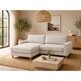 Rolivs 250X180 Modüler L Köşe Koltuk Takımı Doğal Doku Kumaş Bohem Gri - 250x180 / Doğal Doku / R415