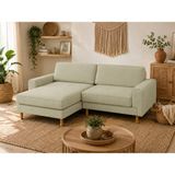 Rolivs 250X180 Modüler L Köşe Koltuk Takımı Kadife Kumaş Çağla Yeşili - 250x180 / Kadife / R402