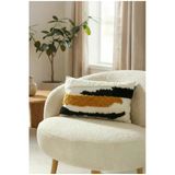 Rolivs Doğal Akış Dekoratif Kırlent 30X50 Cm Fermuarlı Yıkanabilir (Nk2674)