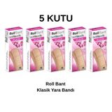 Roll Bant Klasik Yara Bandı 10 Adet (5 Kutu)
