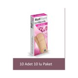 Roll Bant Tekstil Yara Bandı 10 lu 10 Paket