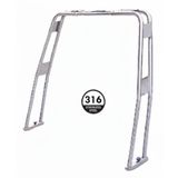 Roll Bar Krom 316 Kalite Yük:130 Cm Ayarlabilir En:170-205 Cm Tekne Yat