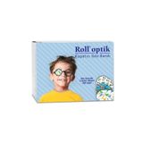 Roll Erkek Çocuk Göz Kapama Bandı 100 Adet (Karışık Renk)
