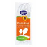 Roll Up 10'lu Plastik Kaşık
