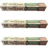 Roll-Up Ağartılmamış Doğal Kesimli Fırın Pişirme Kızartma Kağıdı - 42X37 Cm. - 16 Yaprak -3 Kutu - 42 x 37 cm