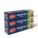 Roll-Up Buzdolabı Poşeti Büyük Boy 30x45cm 50 Adet x 3 Paket