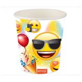 Roll Up Emojı Partı 8'li Karton Bardak