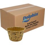 Roll-Up Kağıt Muffin Kek Kapsülü Kraft Desenli 50 Adet x 30 Paket-Koli | Cupcake Kalıbı, Kağıt Muffin Kapsülü, Kek Kalıbı, Muffin Cup