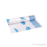 Roll-Up Marin Desenli Rulo Kağıt Masa Örtüsü 100 x 150 cm 16 Yaprak Su Geçirmez Kullan At Ürünler