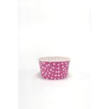 Roll-Up Muffin Kek Kapsülü Pembe Puantiye Büyük Boy 50li | Cupcake Kalıbı, Kağıt Muffin Kapsülü, Kek Kalıbı, Muffin Cup