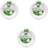 Roll-Up Nature Ekolojik Karton Kağıt Parti Tek Kullanımlık Tabak - 18 Cm. - 50 Adetlik 3 Paket - Çok Renkli