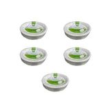 Roll-up Nature Ekolojik Karton Kağıt Tek Kullanımlık Oval Tabak - 20x26 Cm. - 50 Adetlik 5 Paket