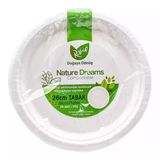 Roll-Up Nature Ekolojik Karton Kağıt Tek Kullanımlık Tabak - 26 Cm. - 25 Adetlik 1 Paket