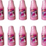 Roll-Up Party Dreams Parti Davet Piknik Renkli Plastik Sert Mika Bardak - Pembe - 25'Li 10 Paket