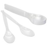 Roll Up Plastik 10'lu Lüks Kaşık