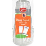 Roll-Up Plastik Bardak 330 cc 10'lu 5 Adet
