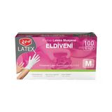 Roll-Up Pudralı Latex Muayene Eldiveni M 100'Lü 3 Adet