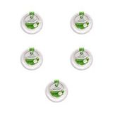 Roll-Up Roll-up Nature Ekolojik Karton Kağıt Parti Tek Kullanımlık Tabak - 22 Cm. - 50 Adetlik 5 Paket Beyaz