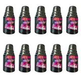 Roll-Up Roll-up Party Dreams Parti Davet Piknik Renkli Plastik Sert Mika Bardak - Siyah - 25'li 10 Paket