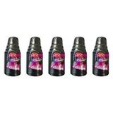 Roll-Up Roll-up Party Dreams Parti Davet Piknik Renkli Plastik Sert Mika Bardak - Siyah - 25'li 5 Paket