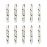 Roll-Up Roll-up Tek Kullanımlık Laminelli Zeytin Desenli Kağıt Masa Örtüsü - 100x150 Cm. - 16 Yaprak 10 Rulo Beyaz