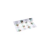 Roll-Up Tek Kullanımlık Kağıt Laminelli Masa Örtüsü - 100x150 Cm. - Zeytin Desenli -16 Yaprak 1 Rulo