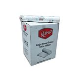 Roll-up Tek Kullanımlık Laminelli Kağıt Masa Örtüsü-zeytin Desenli-100x150 Cm-16 Yaprak-20 Rulo/koli Beyaz