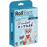 Rollbant Sevimli Patiler Yara Bandı 12 Adet - 1 Kutu