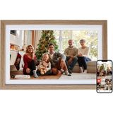Rollei Smart Frame Wifi 152 Dijital Fotoğraf Çerçevesi 15.6 Inç Frameo Dijital Fotoğraf Çerçevesi 1920X1080 IPS Dokunmatik Ekran 32GB Hafızalı Ahşap Görünümlü Meşe Dijital Fotoğraf Çerçevesi Dijital E
