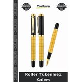 #Roller Lüks Şık Kristal Detaylı Metal Ofis Hediye Kurumsal Tasarım Ergonomik Yazım Taşlı Kalem