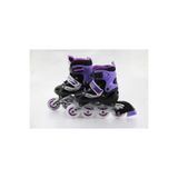 Roller Master Agresif Paten Paten 39-42 Mor 4 Freeride / Street Patenler Tek Sıra Paten Freni Var Mor