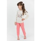 Roly Poly 2569 Garson Winter Love Kız Çocuk Uzun Kol Pijama Takımı