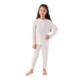 ROLY POLY 3464-2 KIZ ÇOCUK PİJAMA TAKIMI KREM 2-3