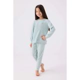 ROLY POLY 3464-2 KIZ ÇOCUK PİJAMA TAKIMI SU YEŞİLİ